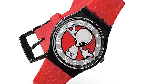 Swatch Originals S/S 2005 Gent - Phoning Home - GB 225 - Orologi display picture 3