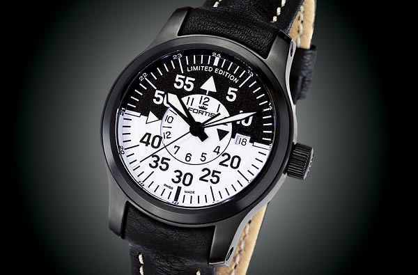 Set D'aiguilles Fortis Bleues Pour Montre B-42 Flieger 645.10.12 / ETA 2824 - Neuf