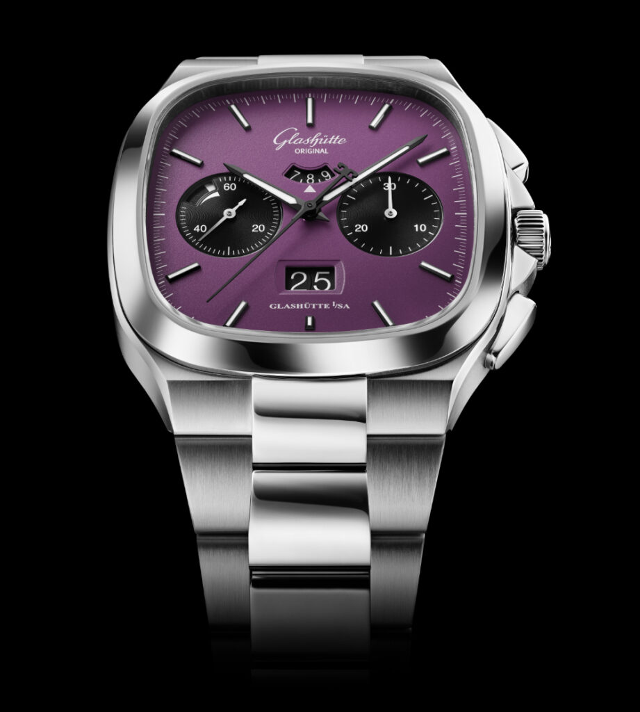 Glashütte Original Seventies Panorama Date: futurismo cromatico 6 1 2