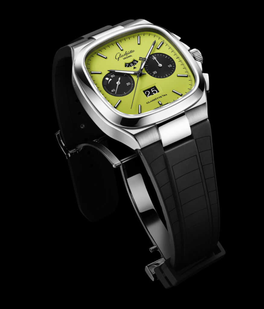 Glashütte Original Seventies Panorama Date: futurismo cromatico 8 3 2