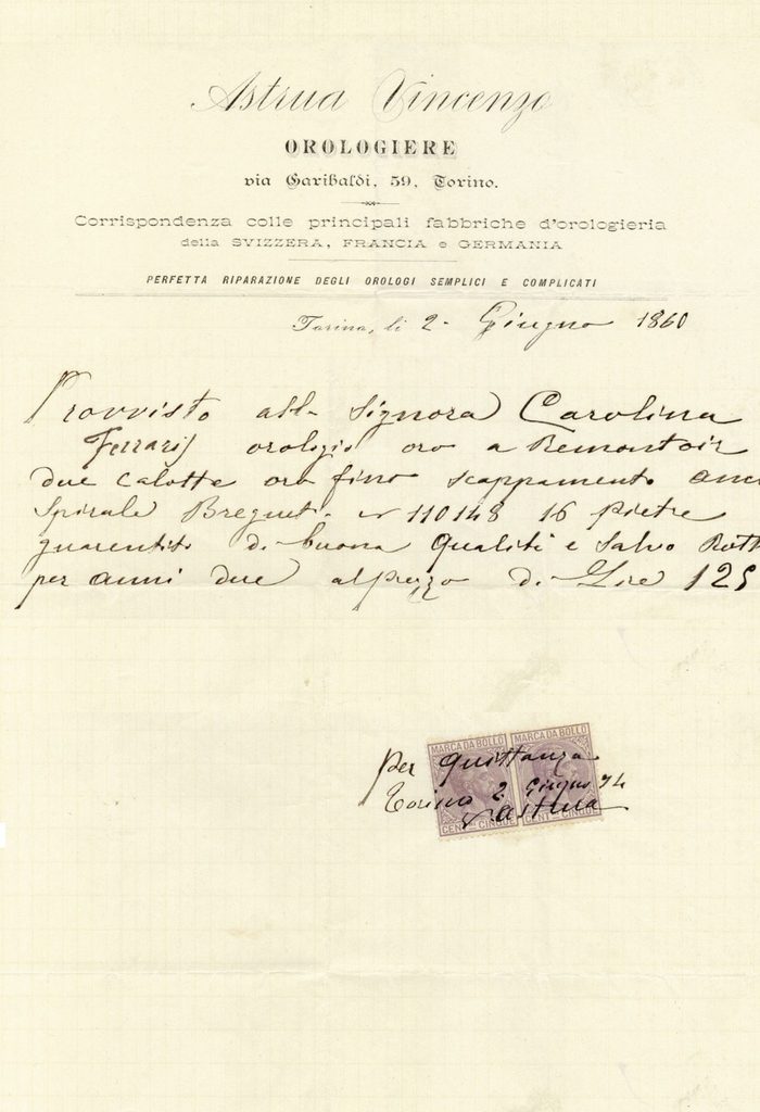 Astrua 1860: tra tradizione, lusso e orologeria 5 1 Astrua garanzia 3 dimensioni grandi